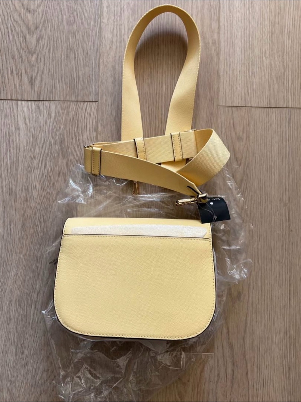 kate spade Pale Yellow Crossbody Bag with Gold Hardware - Picture 2 of 4